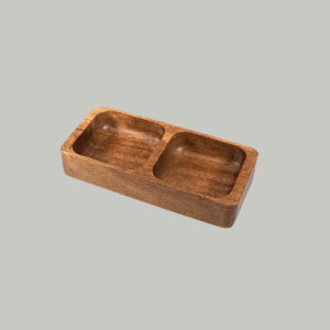 Double Square Bowl - 7.125” x 3.25”